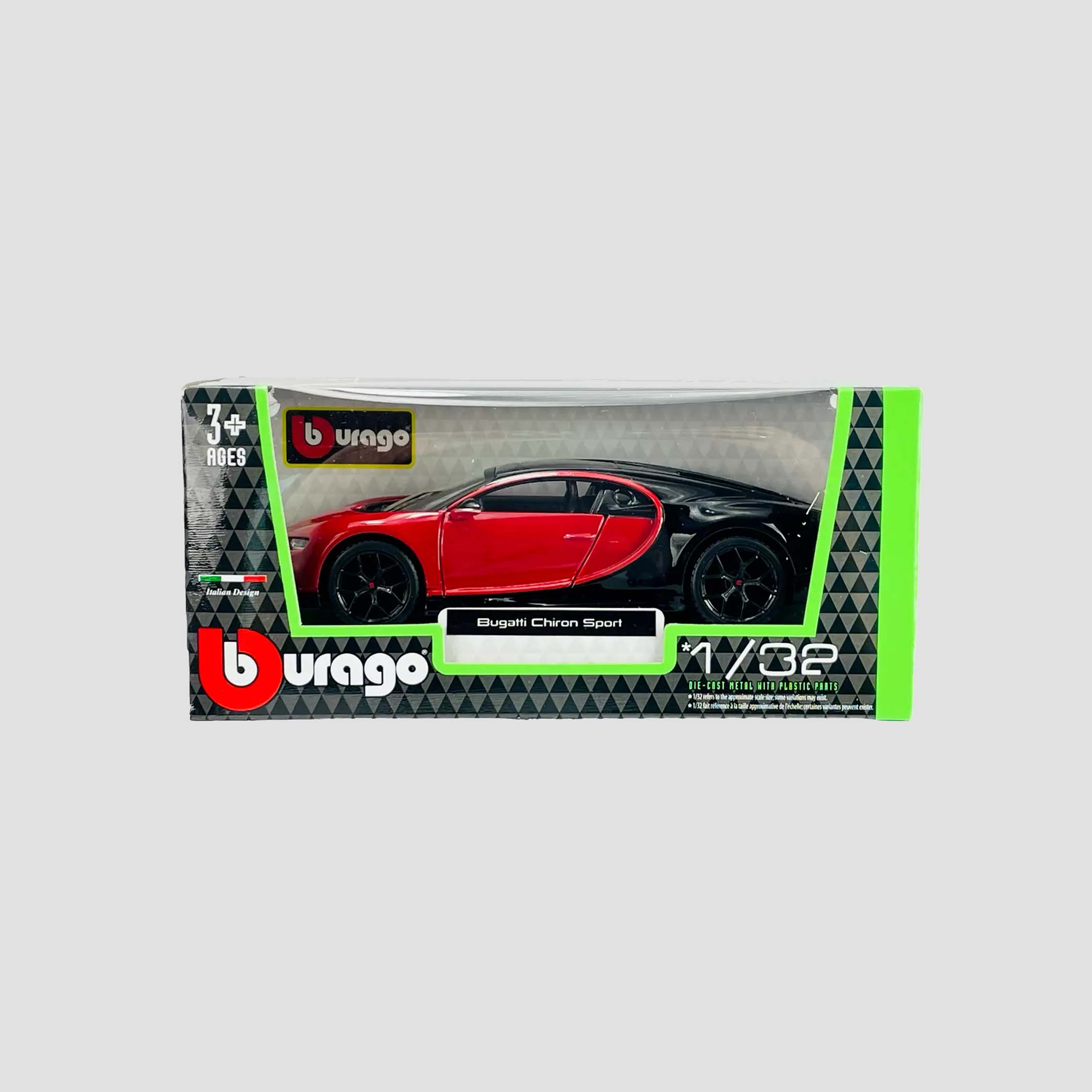 Bugatti Chiron Sport Scale Model 1:32 Red — image 2