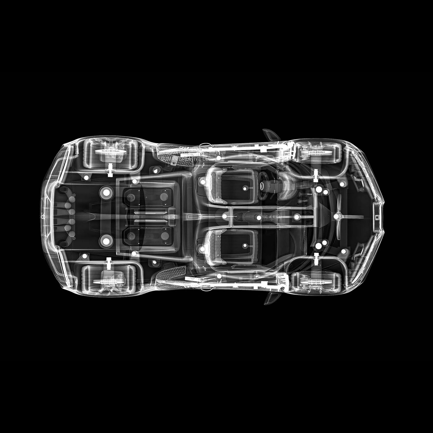 BUGATTI 744 CHIRON (Top Profile)