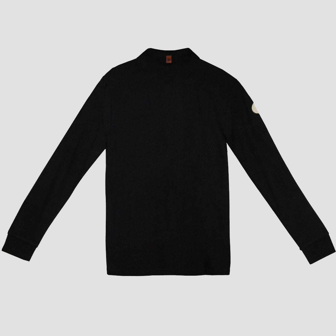 Bugatti Heritage Polo 57 Long Sleeve Black — image 1