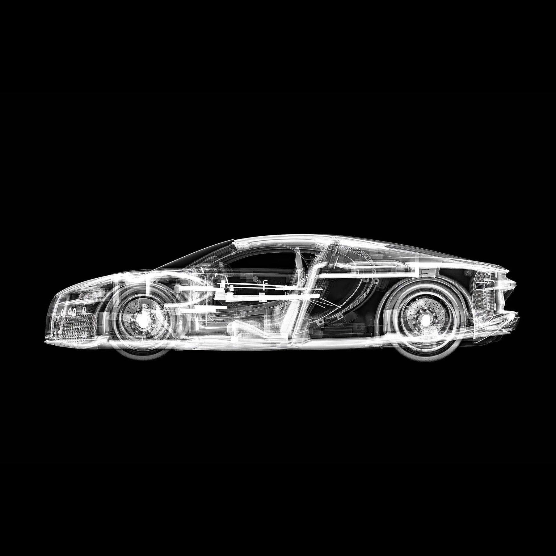 BUGATTI 744 CHIRON (Side Profile)