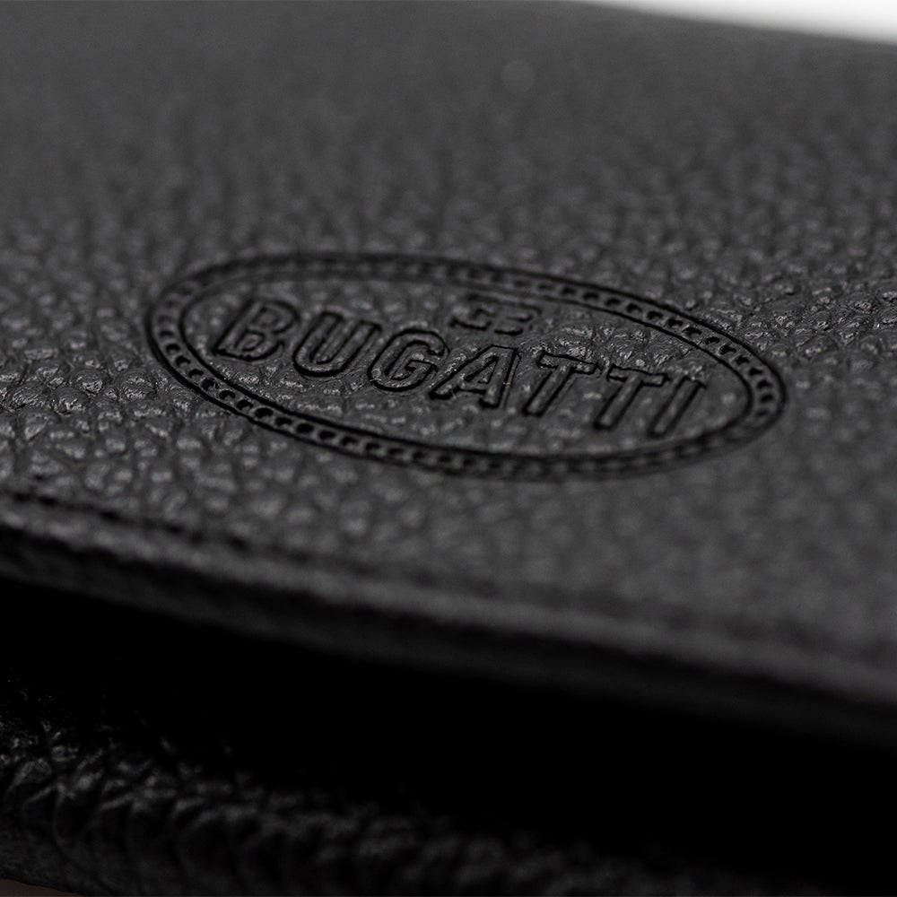 Bugatti Black Leather Credit Card Holder — image 2