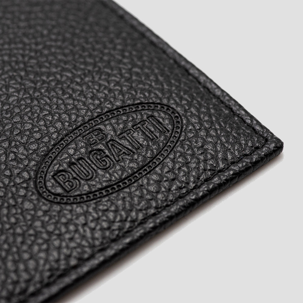 Bugatti Black Leather Macaron Wallet — image 2