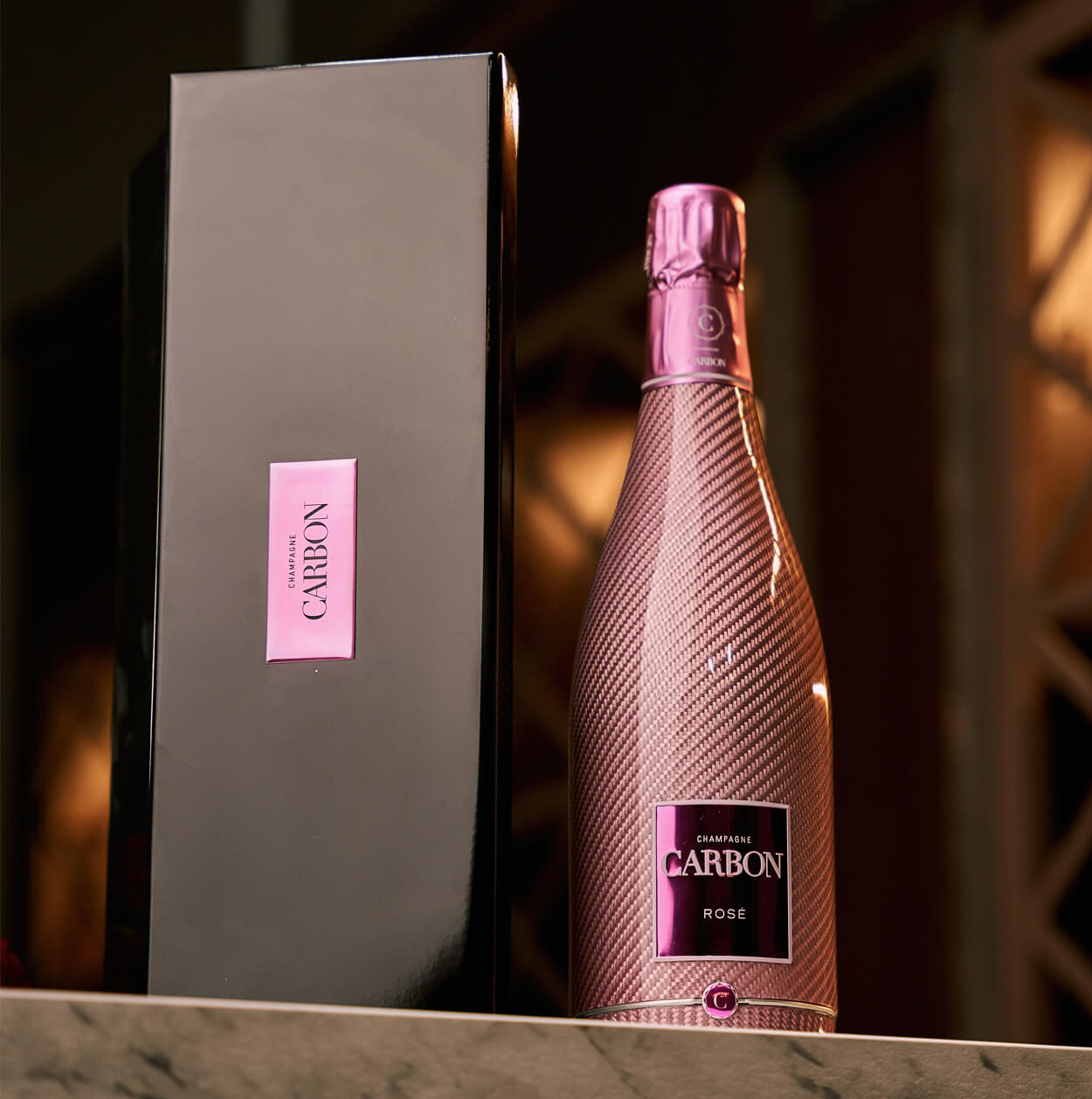 Champagne CARBON Rosé | Signature Carbon Fiber Edition — image 1