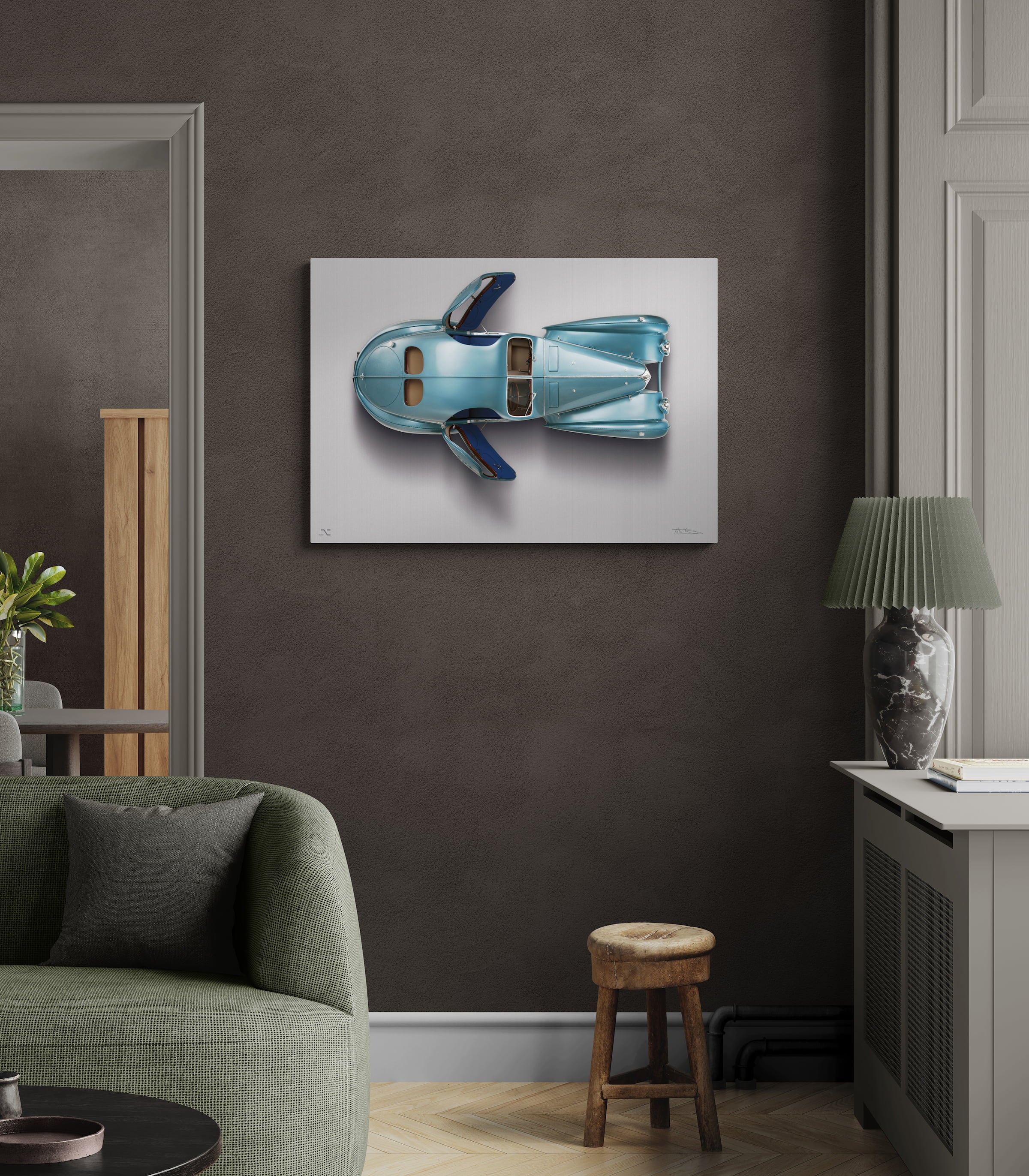Bugatti Type 57SC Atlantic - Overhead — image 5