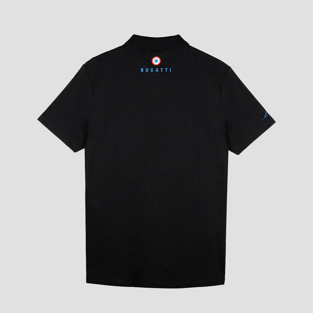 Bugatti Bolide Polo Black With Blue Pocket — image 1