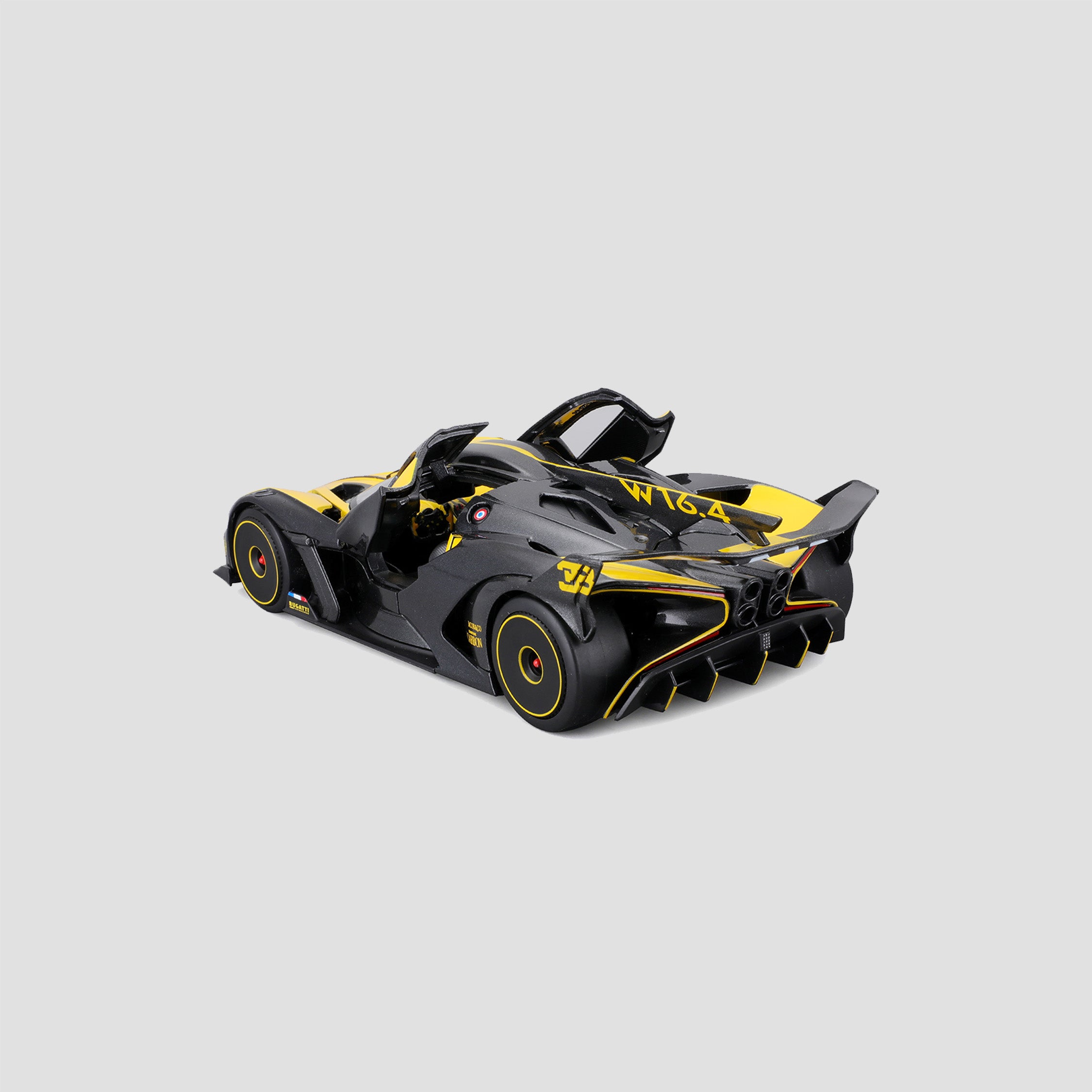 Bugatti Bolide Scale Model 1:24 Yellow — image 2