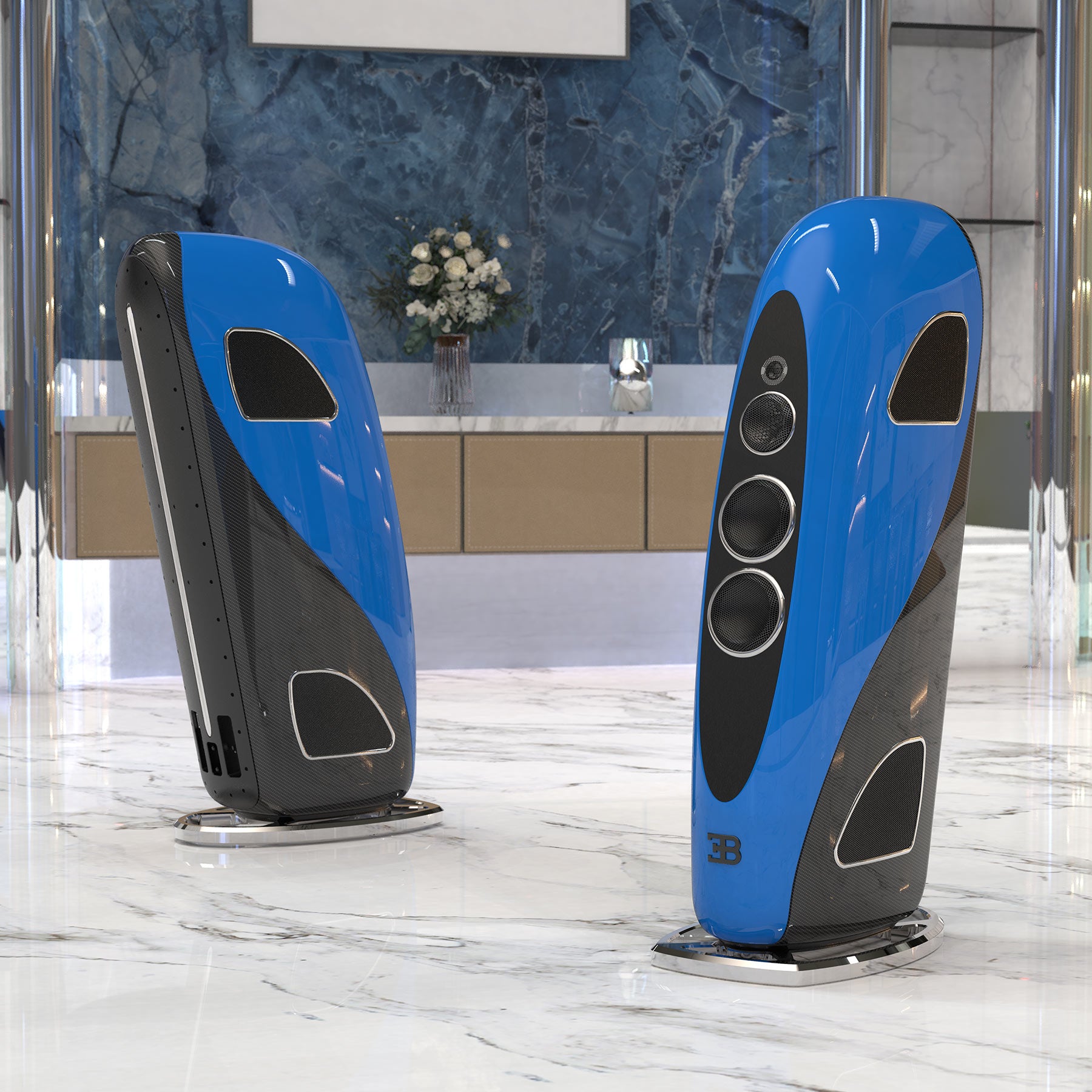 Tidal For Bugatti Luxury Bespoke Loud Speakers - The "Royale" Series — image 1