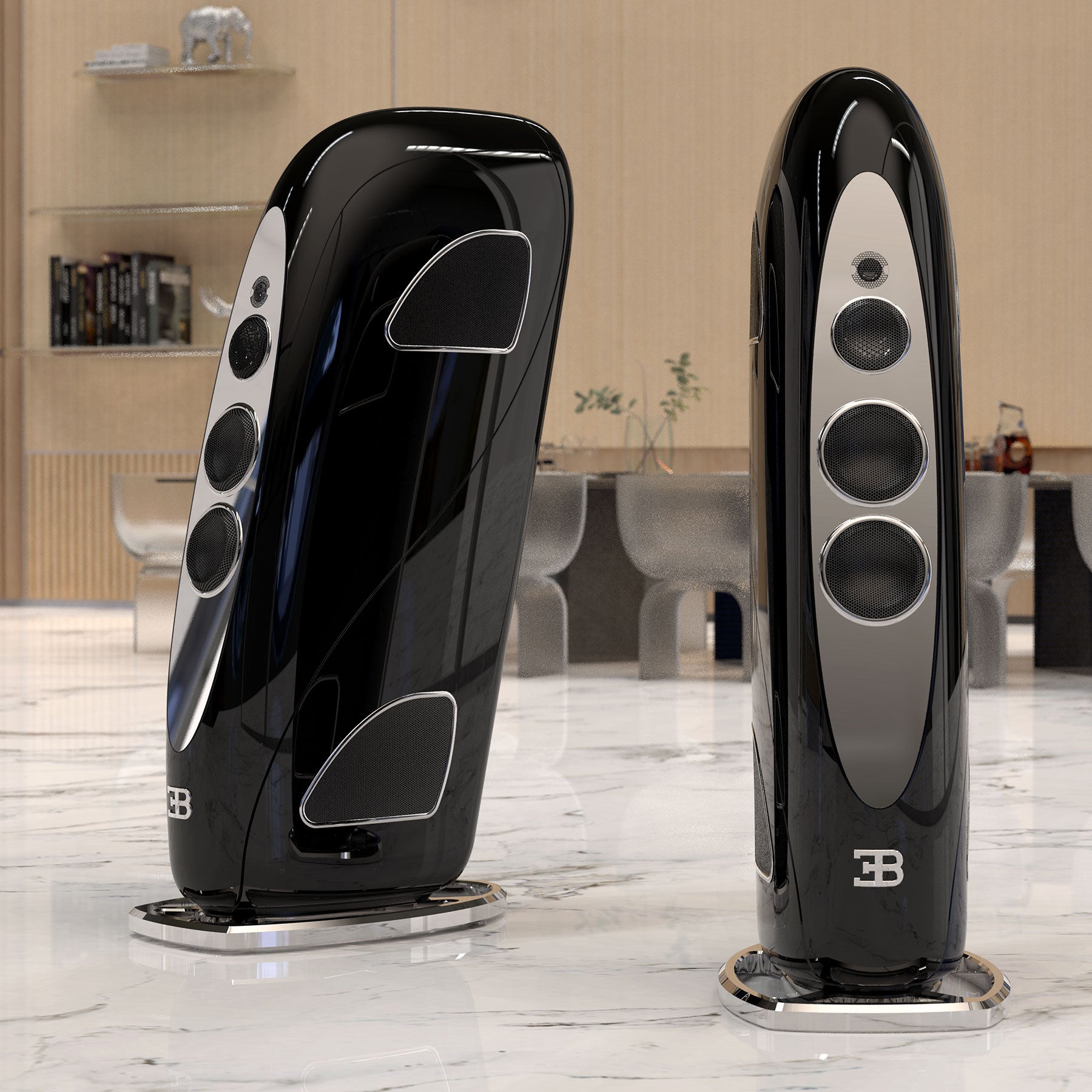 Tidal For Bugatti Luxury Bespoke Loud Speakers - The "Royale" Series — image 2