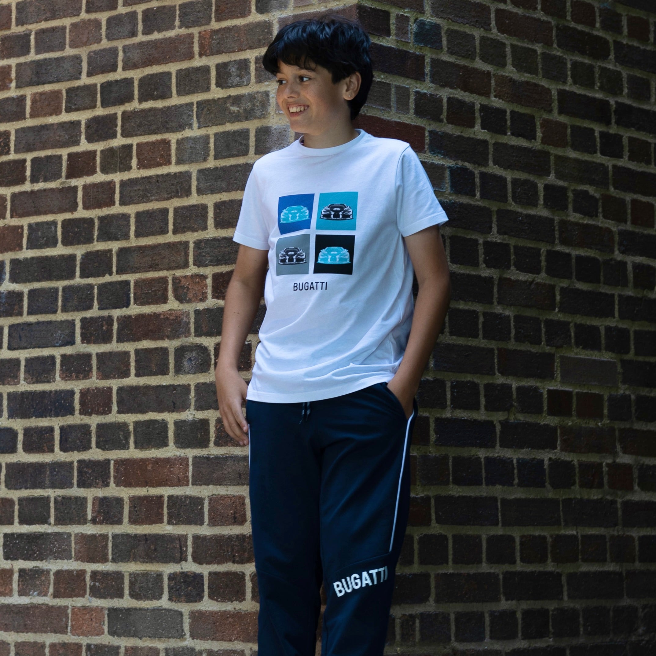 Bugatti Kids Pop Art T-Shirt White — image 2