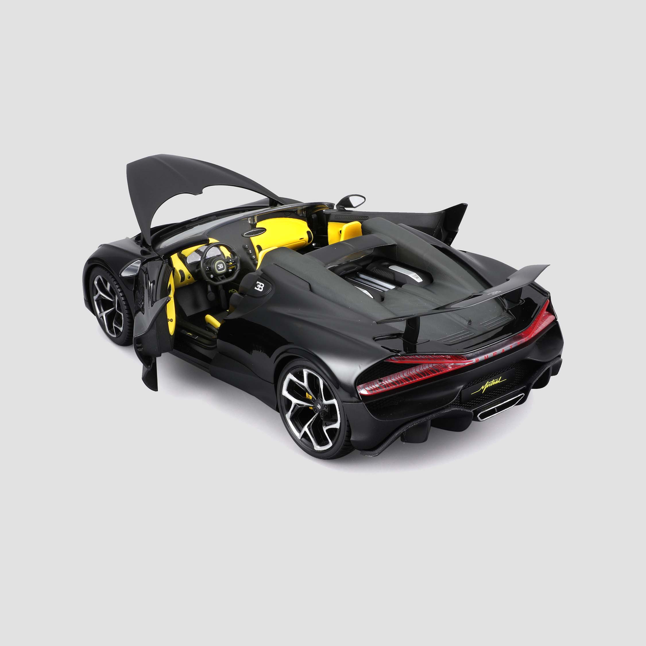 Bugatti Mistral Scale Model 1:18 Black — image 2