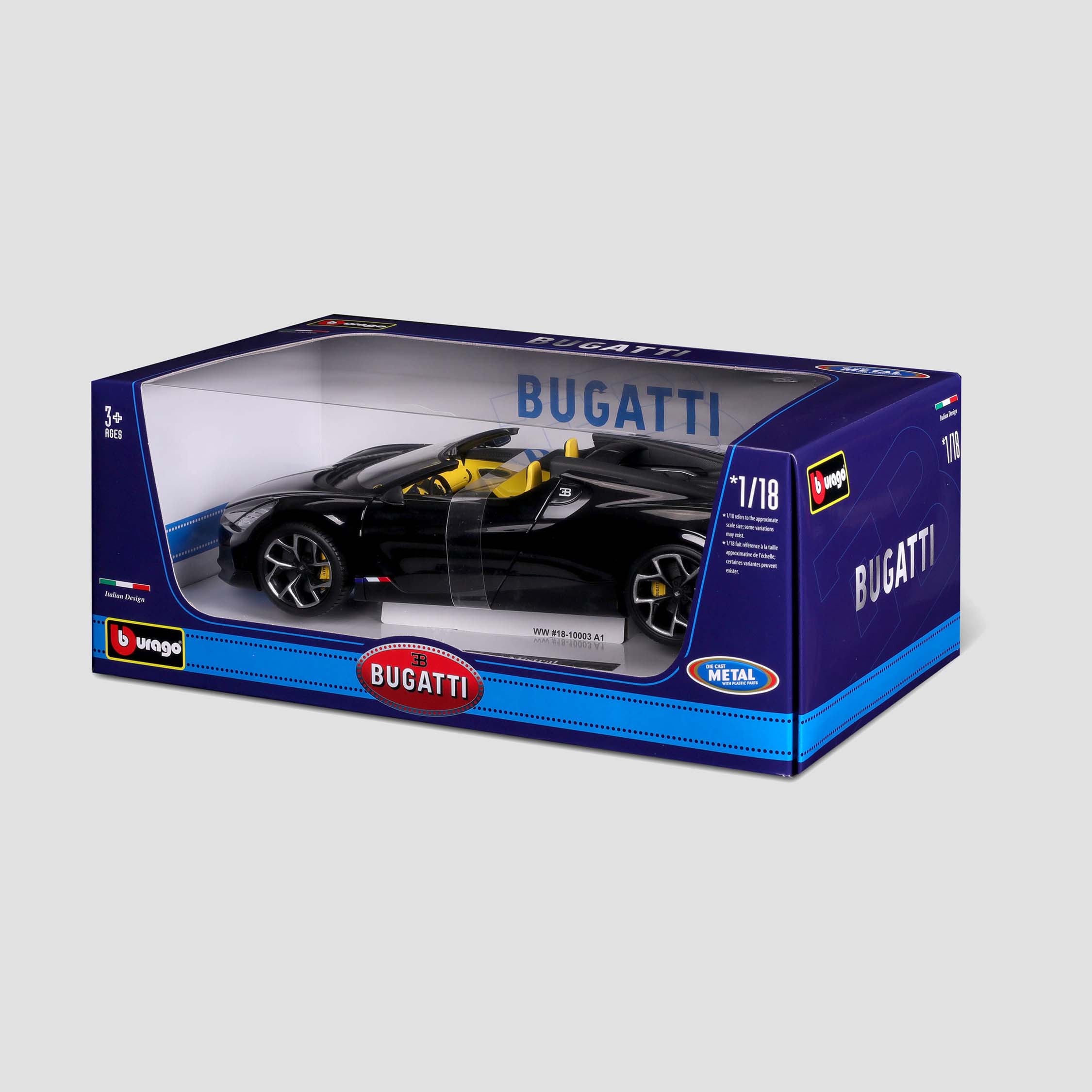 Bugatti Mistral Scale Model 1:18 Black — image 5