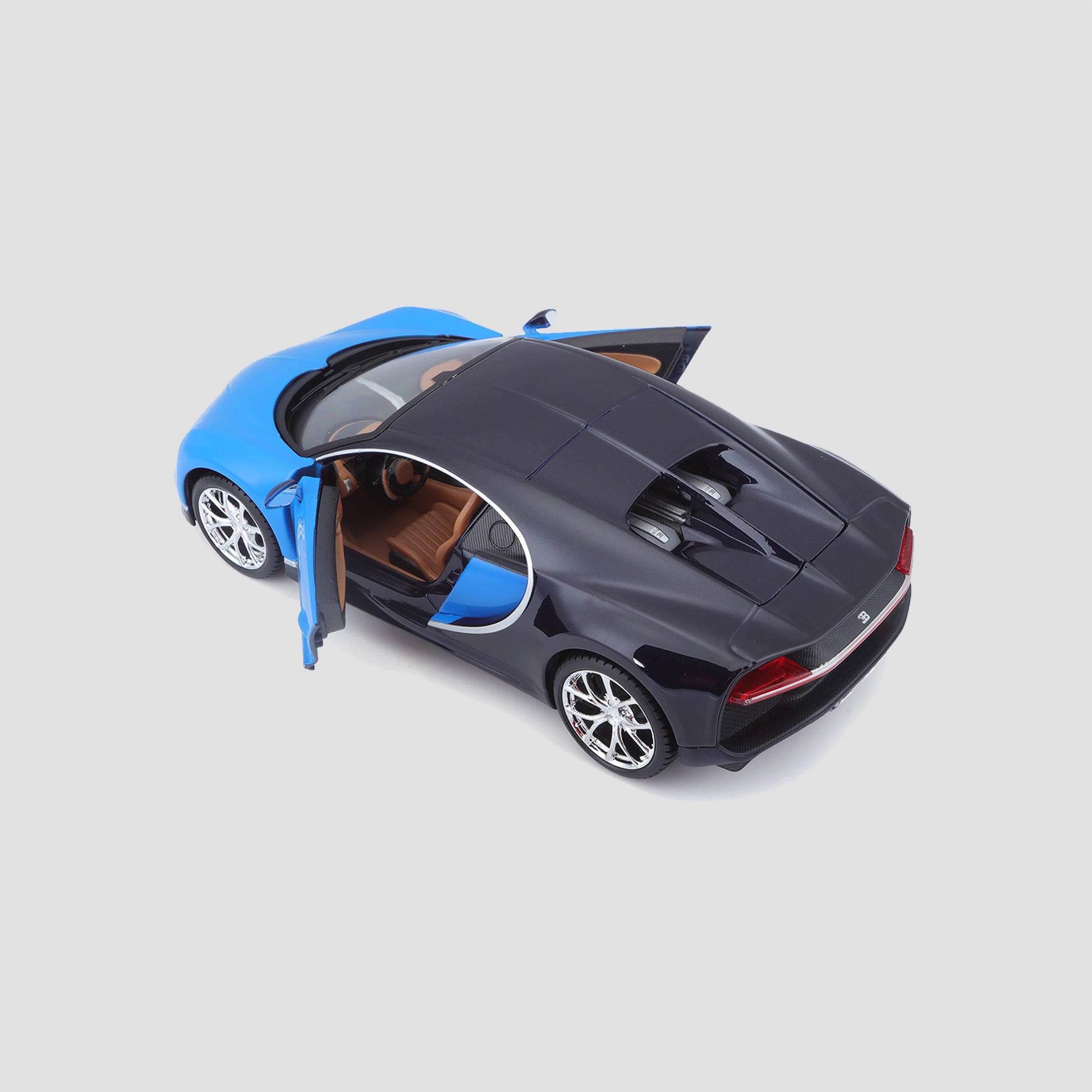 Bugatti Chiron Scale Model 1:24 Blue — image 1