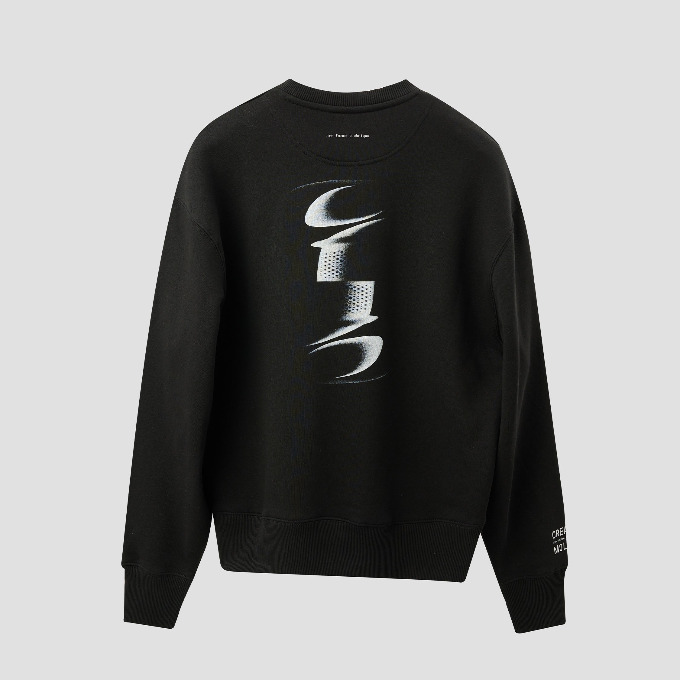 Abstract Graphic Oversized Sweatshirt — image 1