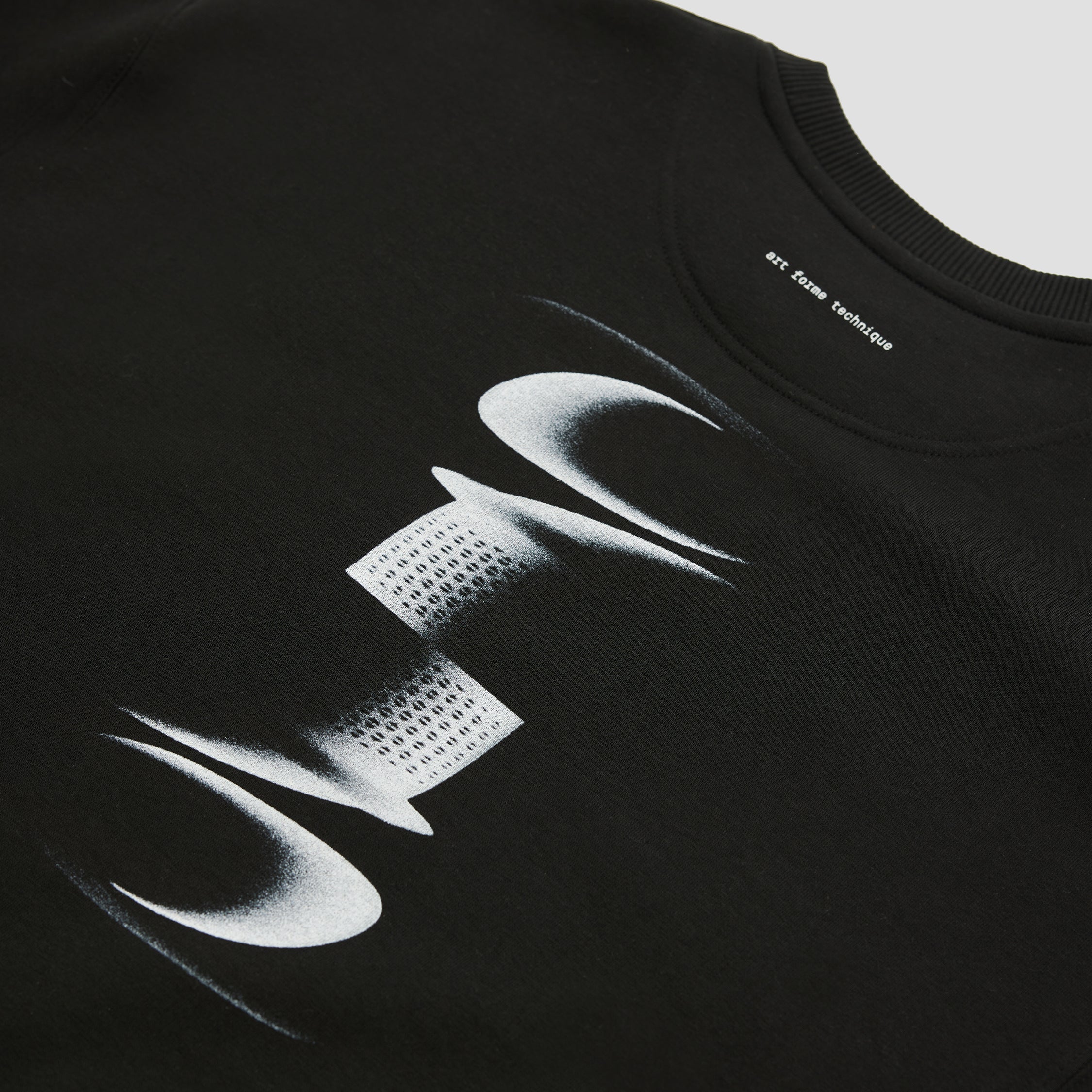 Abstract Graphic Oversized Sweatshirt — image 3