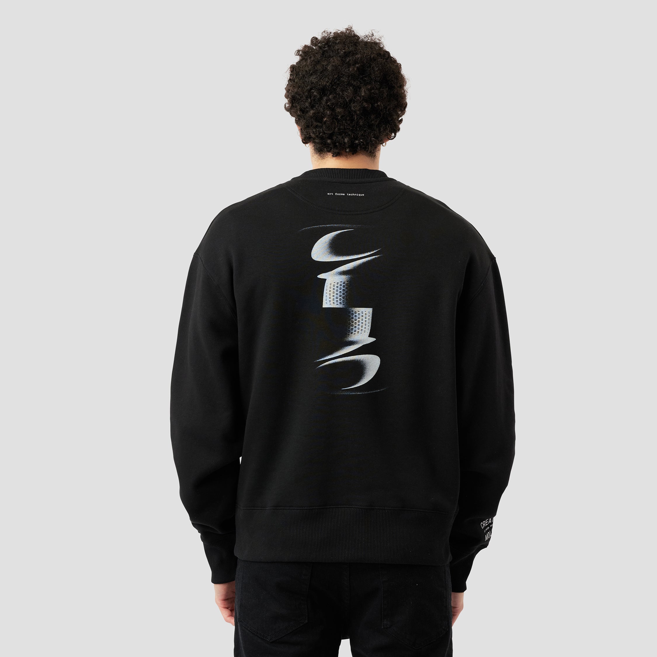 Abstract Graphic Oversized Sweatshirt — image 6