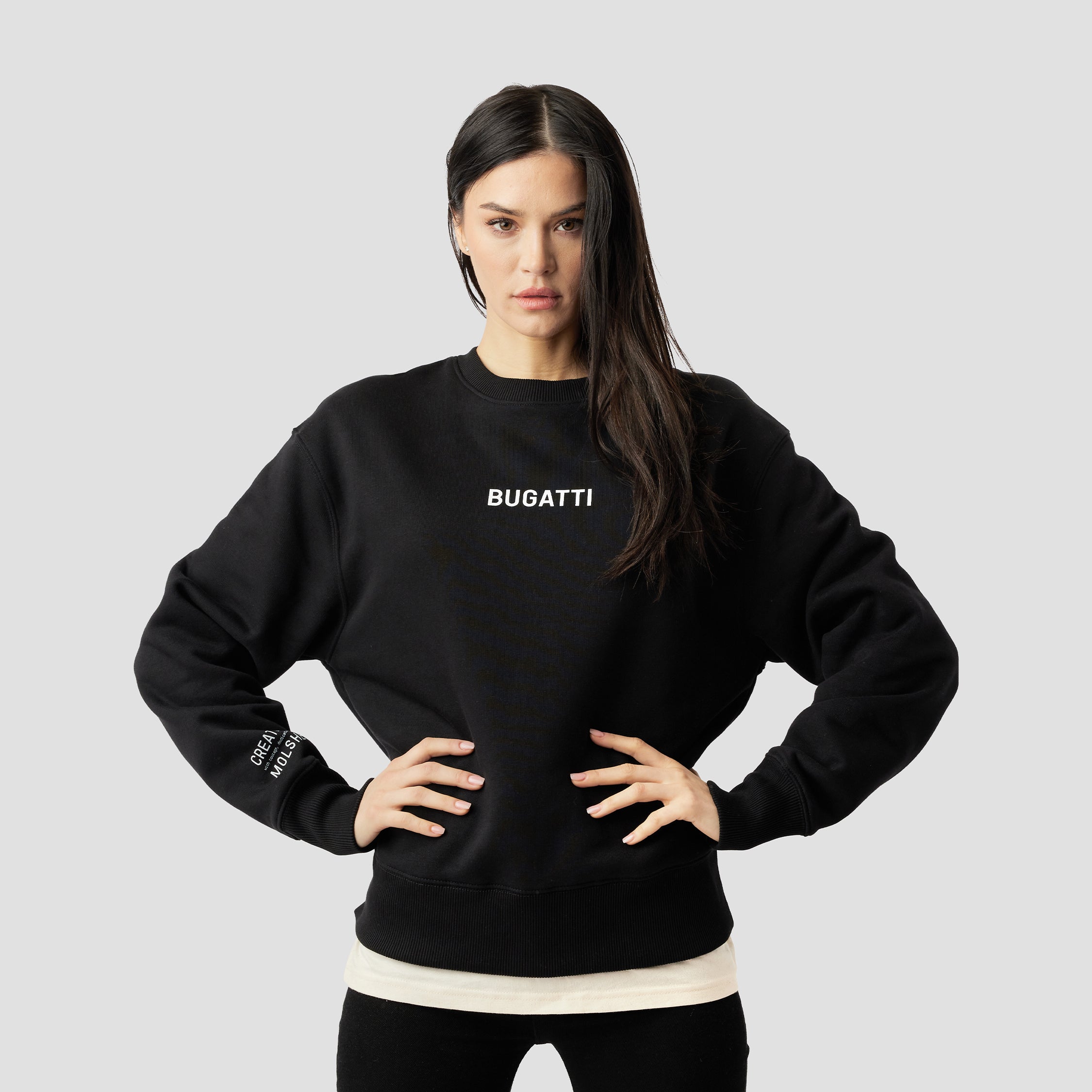 Abstract Graphic Oversized Sweatshirt — image 8