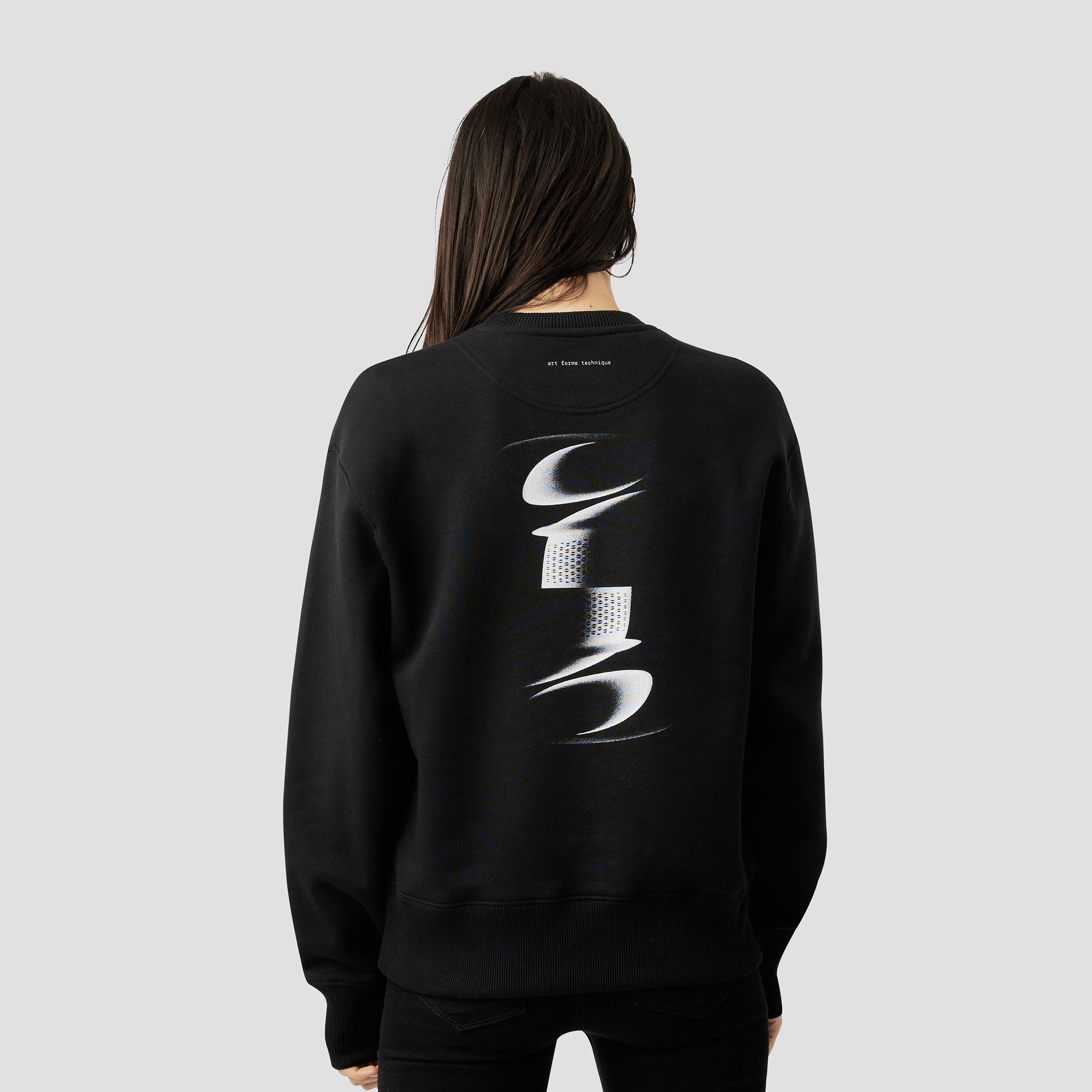 Abstract Graphic Oversized Sweatshirt — image 9